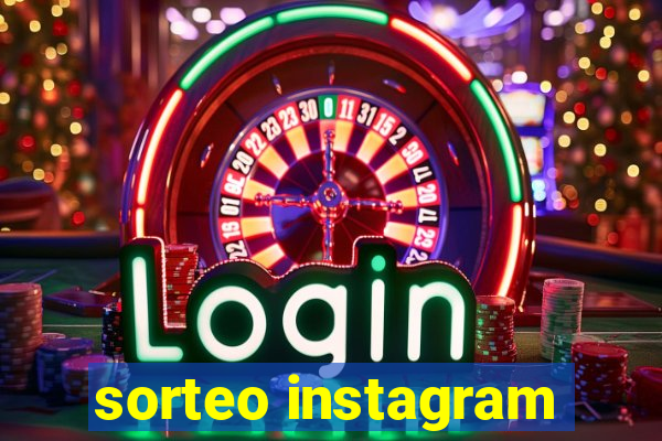 sorteo instagram